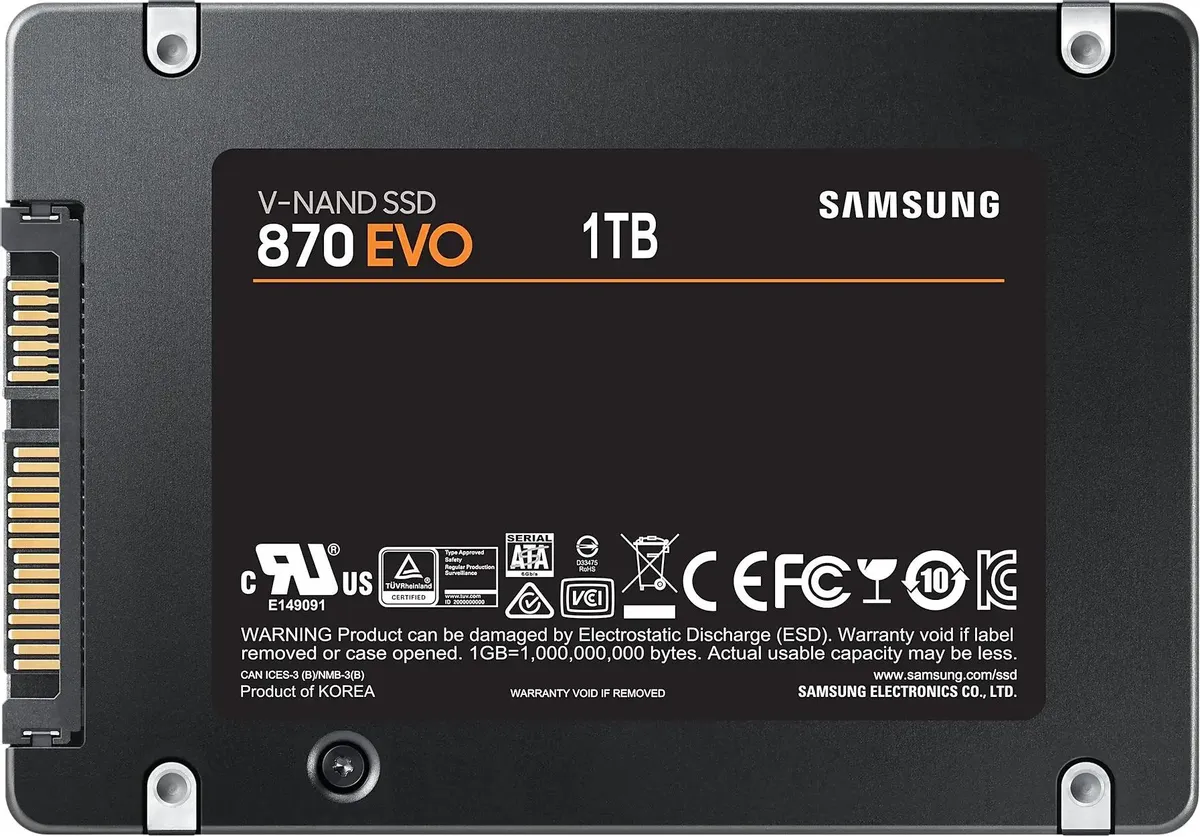 SSD Samsung 870 EVO 1Tb SSD Samsung 870 EVO 1Tb