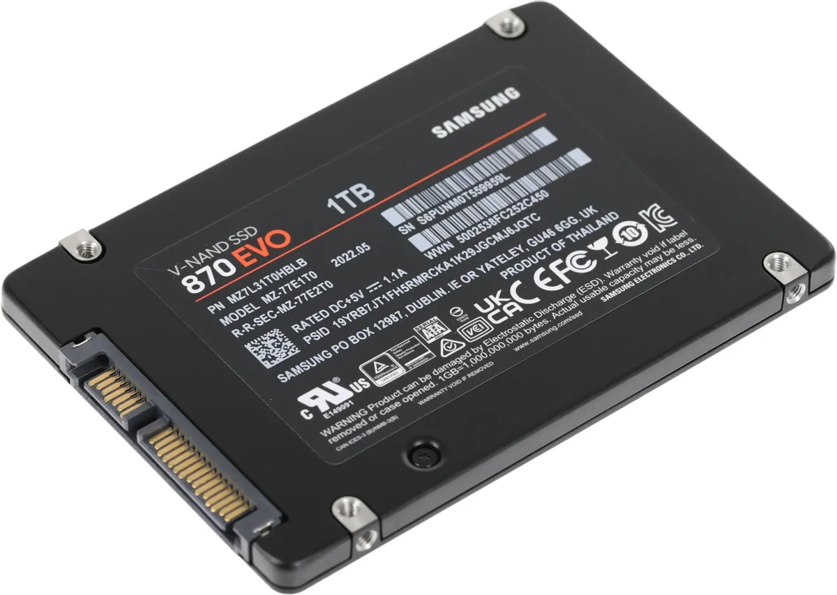 SSD Samsung 870 EVO 1Tb SSD Samsung 870 EVO 1Tb