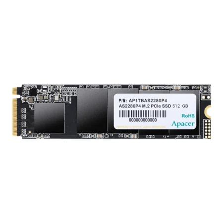 SSD Apacer 512Gb M.2 PCIe AP512GAS2280P4-1