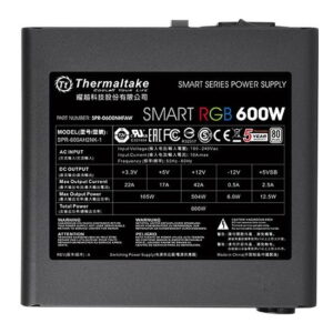 Блок питания Thermaltake Smart RGB 600W
