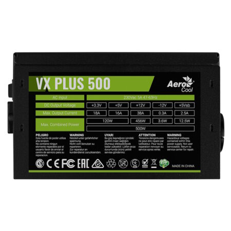 Блок питания Aerocool VX PLUS 500
