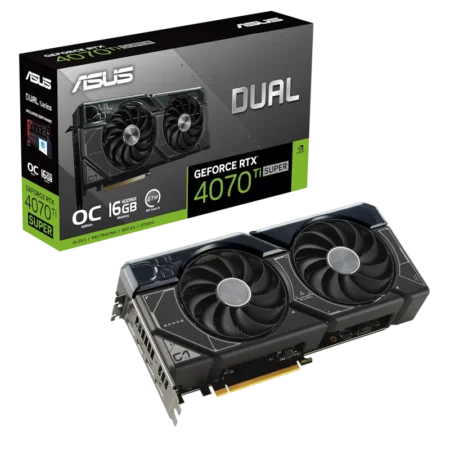 Видеокарта ASUS GeForce RTX4070Ti SUPER OC 16Gb